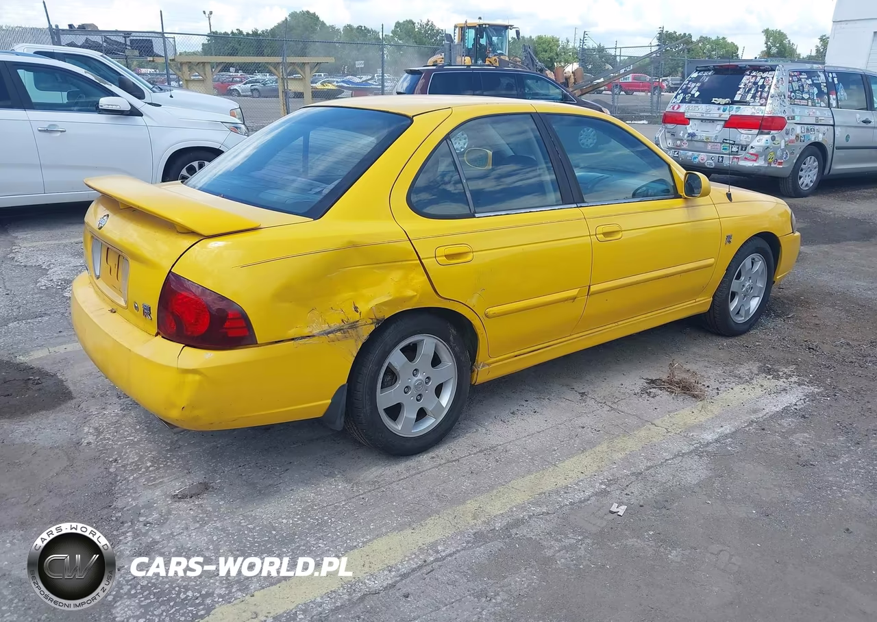 2005 Nissan Sentra Se-R VIN:3N1AB51D25L592138 - 4
