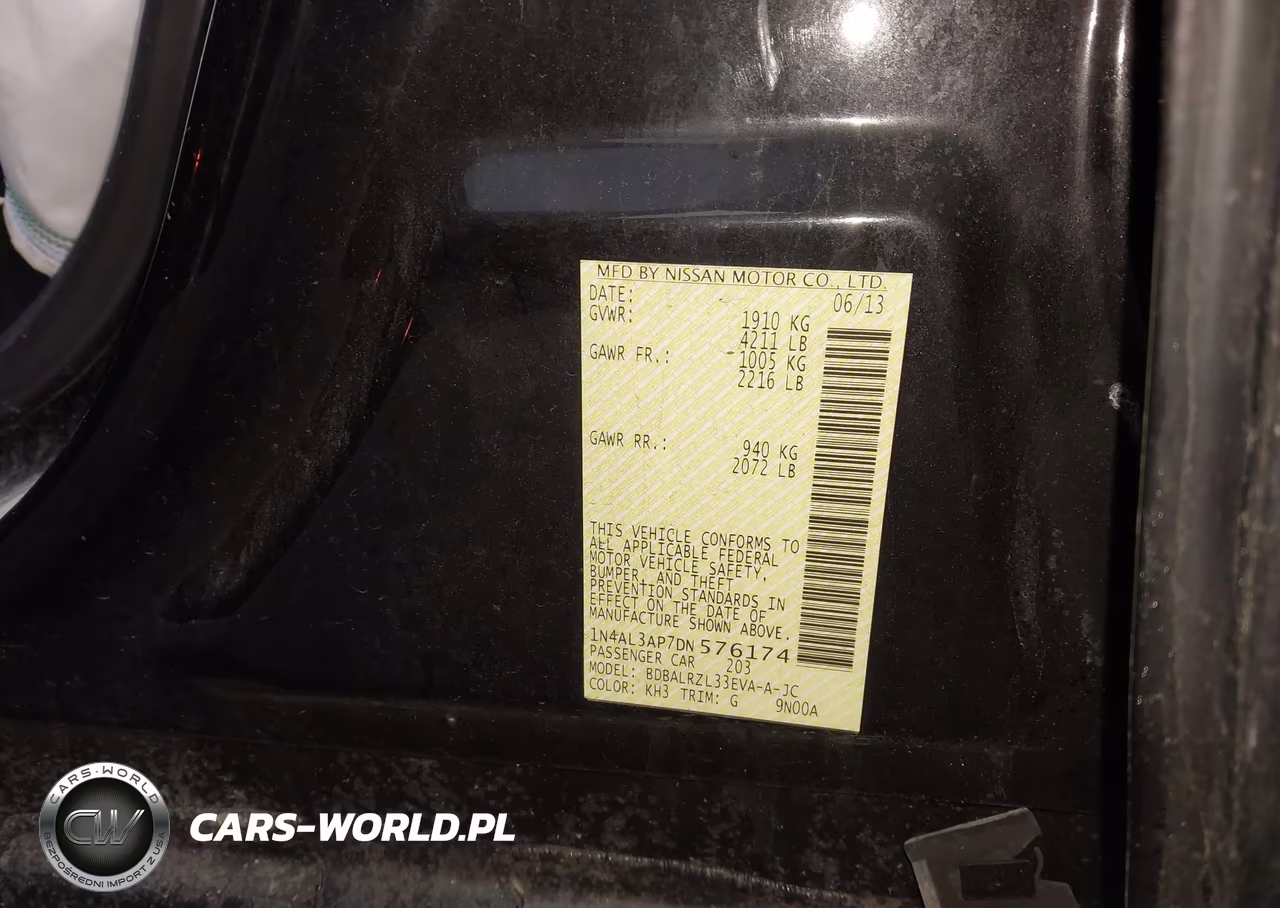 2013 Nissan Altima 2.5 S VIN:1N4AL3AP7DN576174 - 9