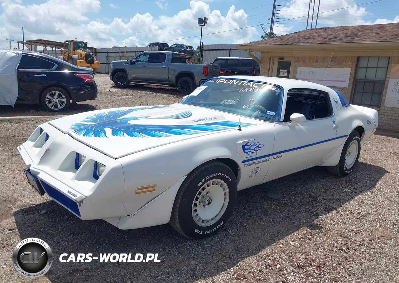 1980 Pontiac Firebird VIN:2W87TAL124634 - 2