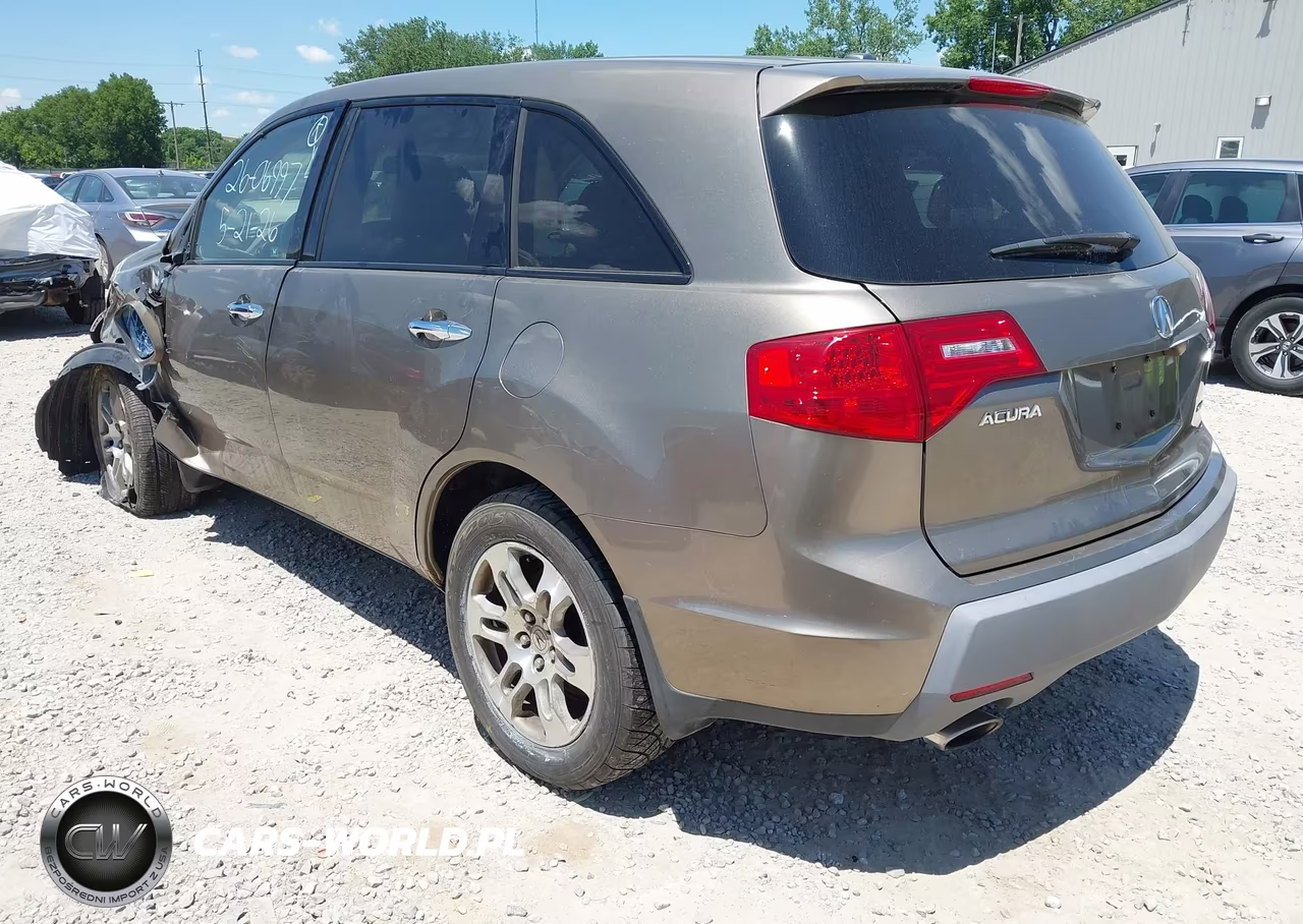 2009 Acura Mdx Technology Package VIN:2HNYD28609H517460 - 3