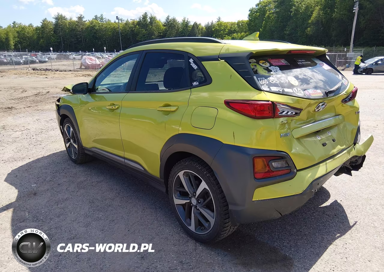 2019 Hyundai Kona Ultimate VIN:KM8K53A59KU366696 - 3