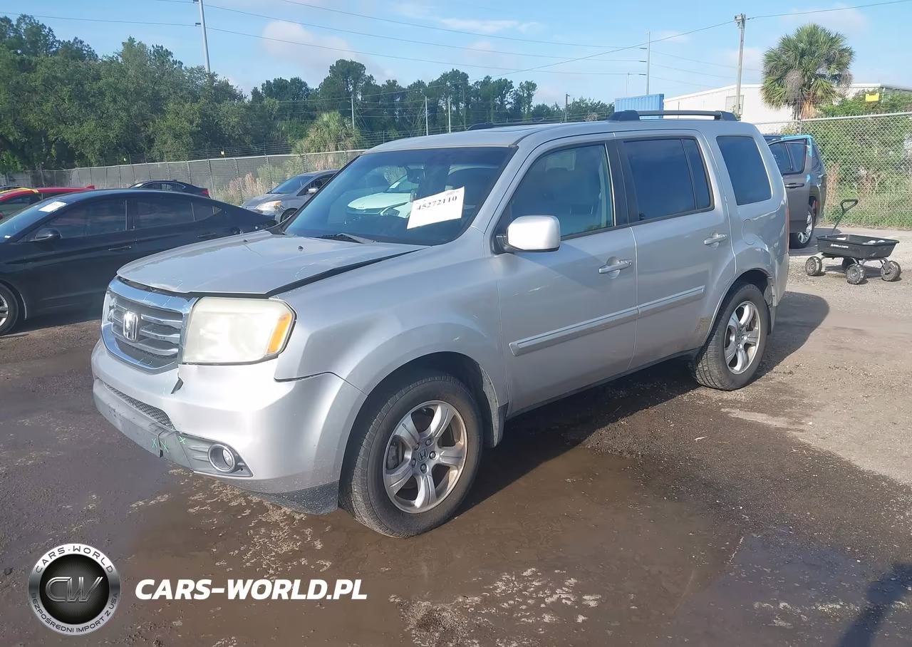 2015 Honda Pilot Ex-L VIN:5FNYF3H52FB014804 - 2