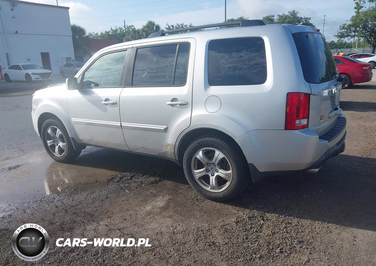 2015 Honda Pilot Ex-L VIN:5FNYF3H52FB014804 - 3
