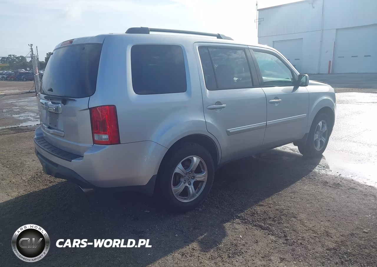 2015 Honda Pilot Ex-L VIN:5FNYF3H52FB014804 - 4