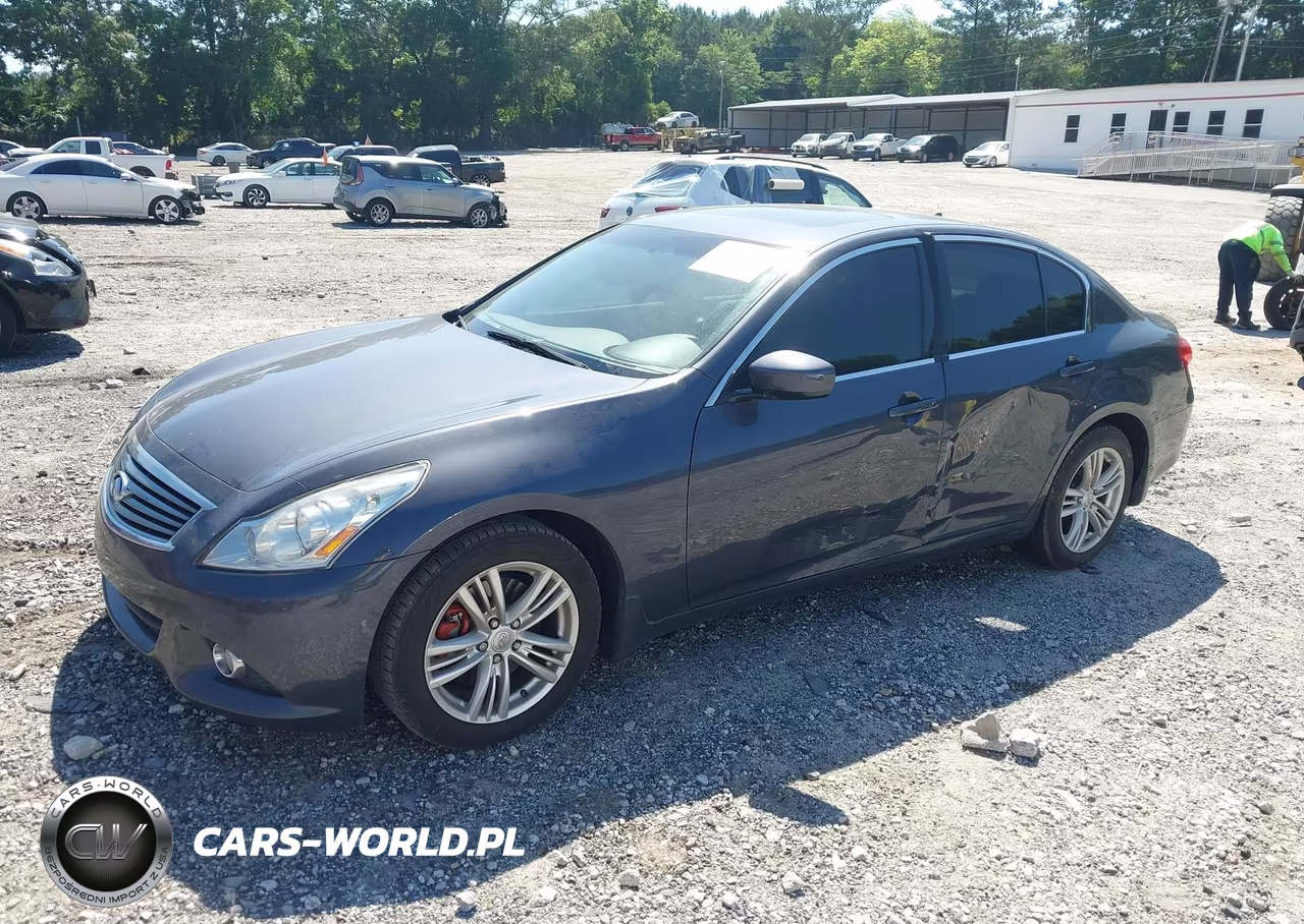 2012 Infiniti G25 Journey VIN:JN1DV6AP2CM810473 - 2