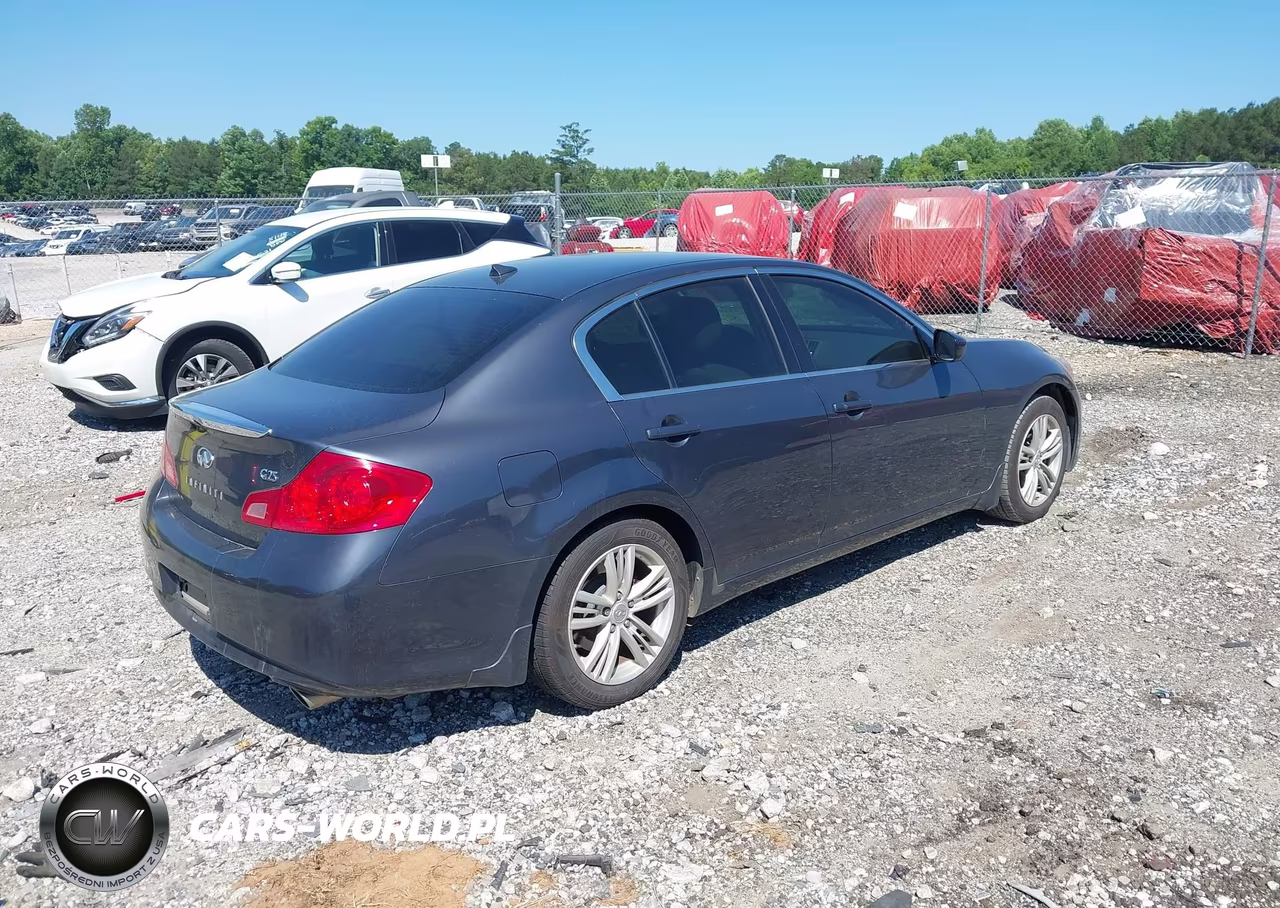2012 Infiniti G25 Journey VIN:JN1DV6AP2CM810473 - 4