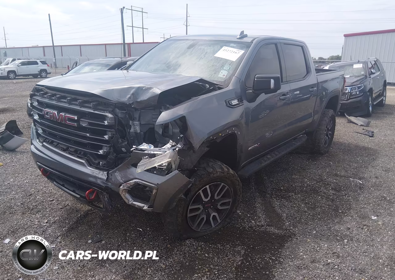 2021 GMC Sierra 1500 4Wd Short Box At4 VIN:3GTU9EET9MG404374 - 2