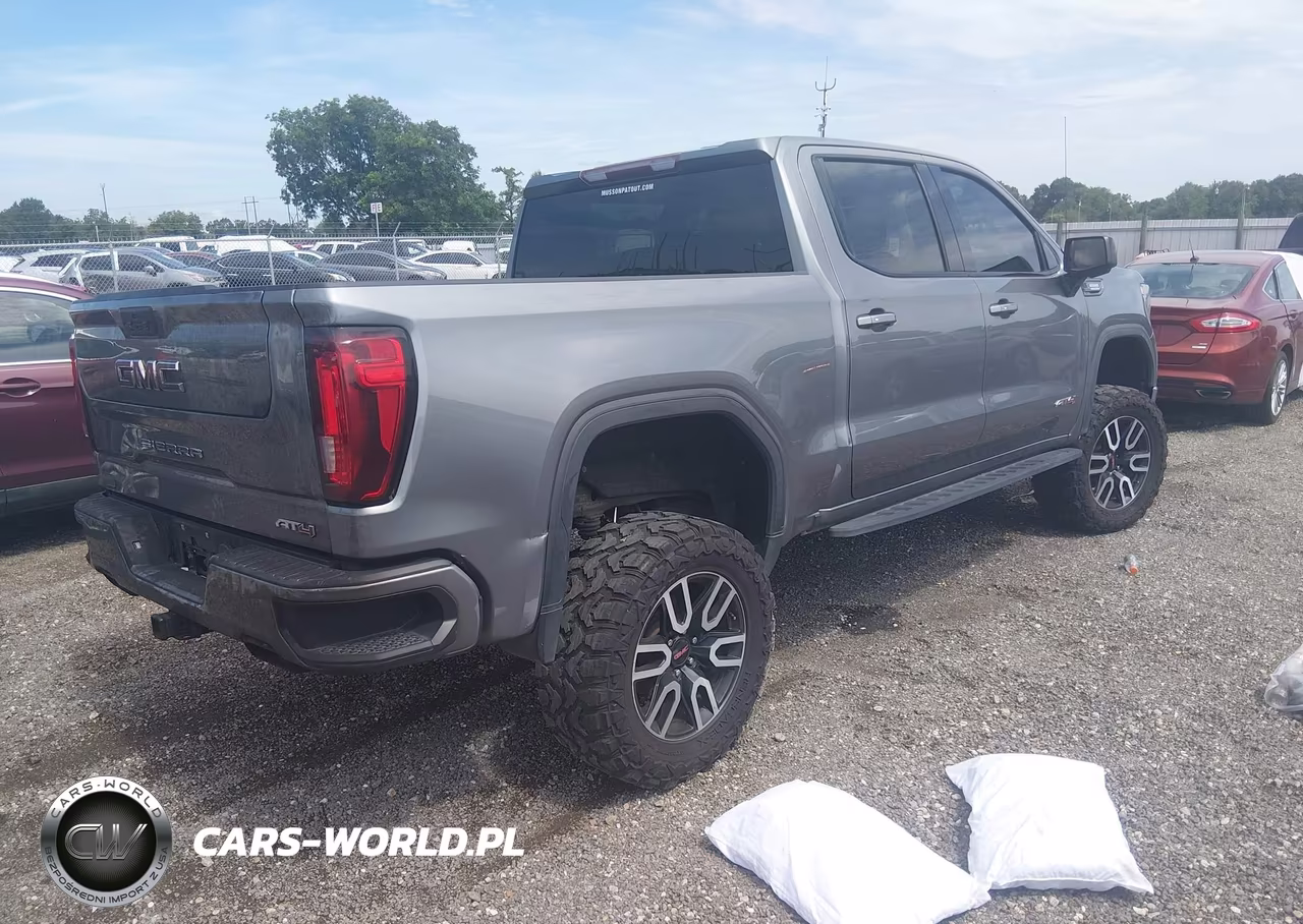 2021 GMC Sierra 1500 4Wd Short Box At4 VIN:3GTU9EET9MG404374 - 4