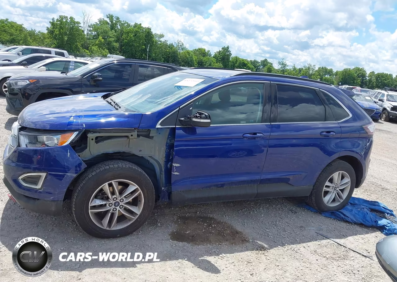 2015 Ford Edge Sel VIN:2FMTK3J97FBB11976 - 14