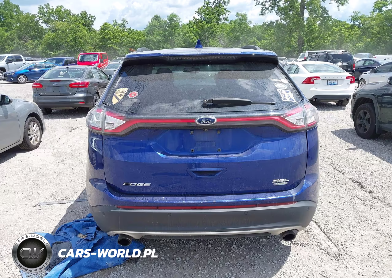 2015 Ford Edge Sel VIN:2FMTK3J97FBB11976 - 16