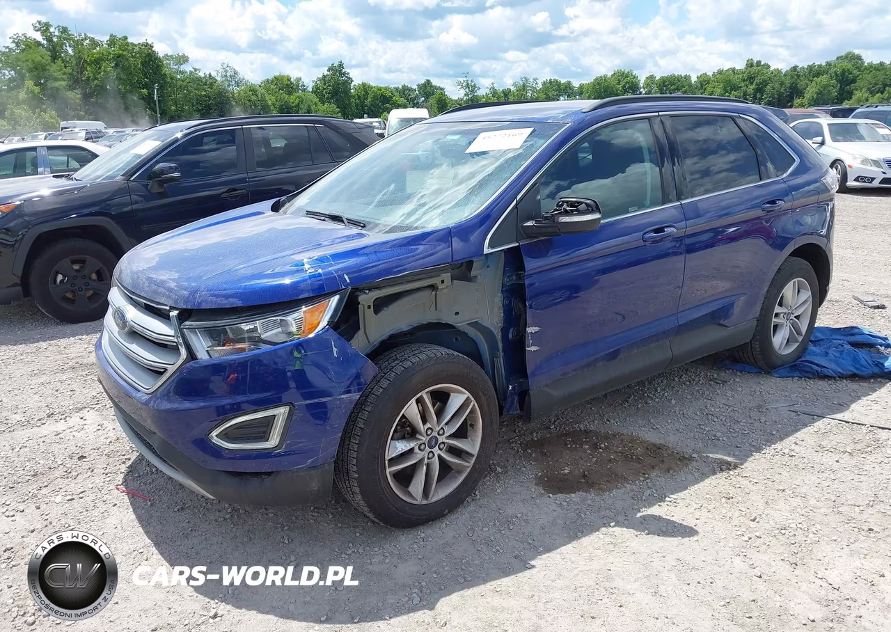 2015 Ford Edge Sel VIN:2FMTK3J97FBB11976 - 2