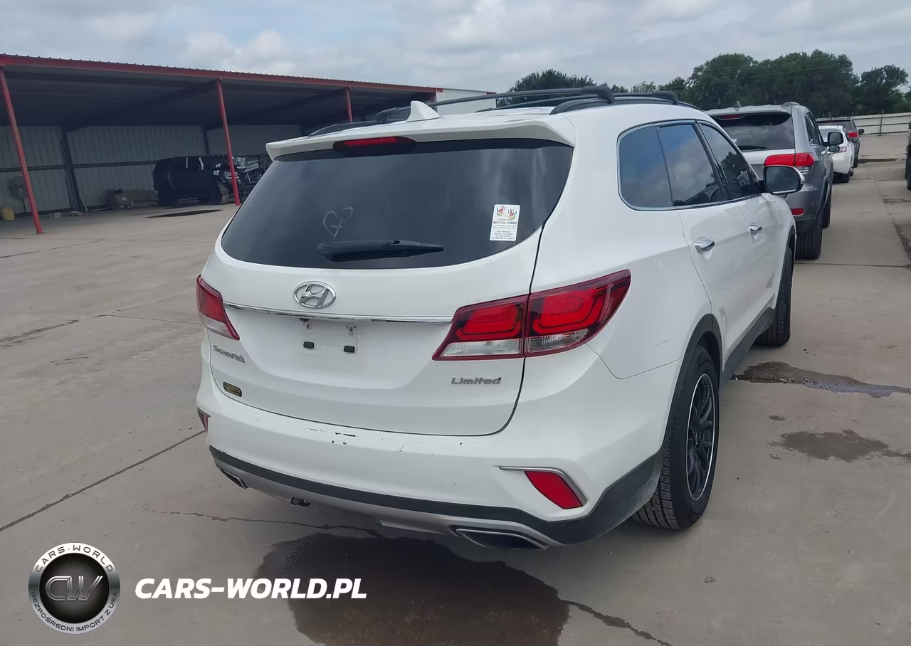 2017 Hyundai Santa Fe Limited VIN:KM8SN4HFXHU166469 - 4