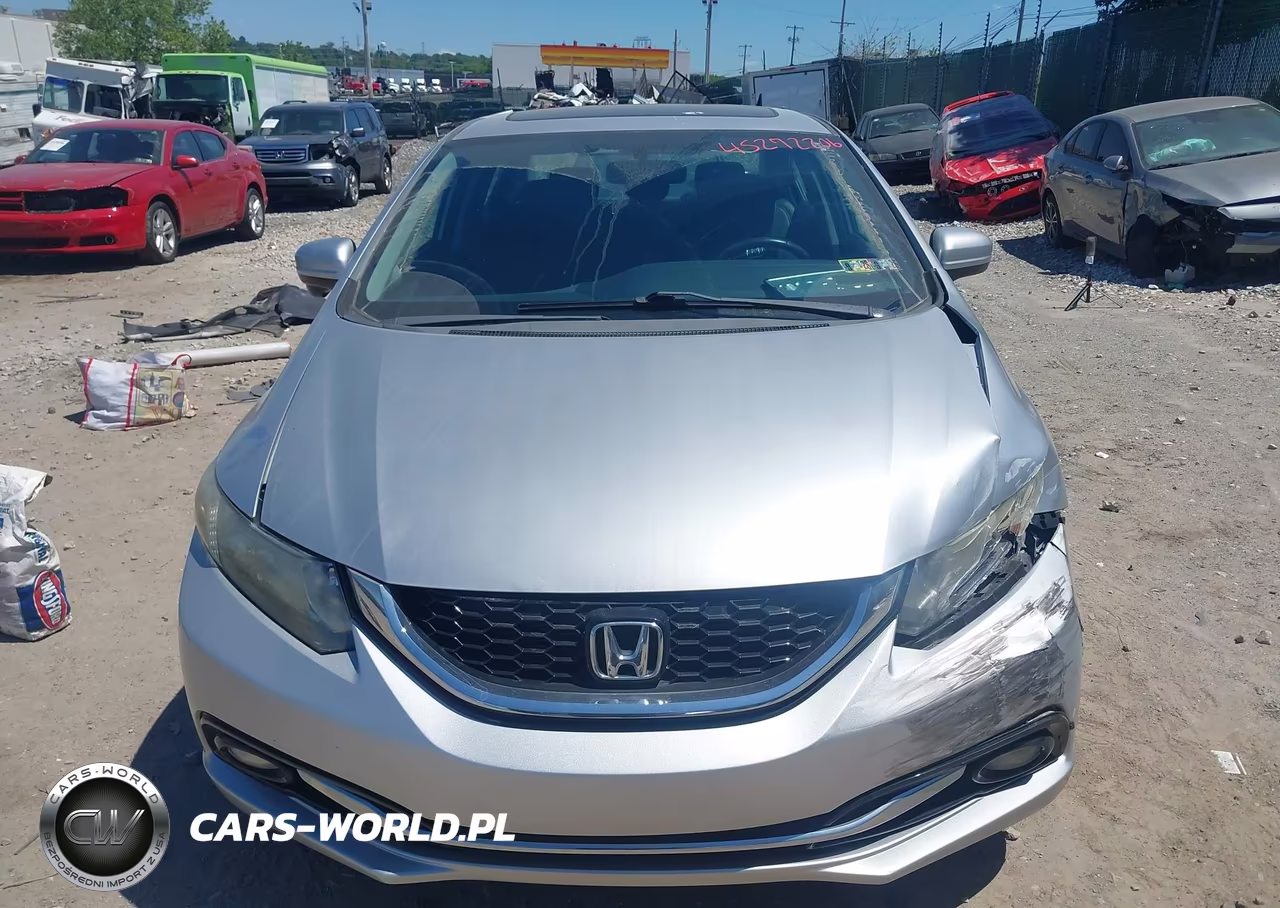 2015 Honda Civic Ex-L VIN:2HGFB2F9XFH555744 - 12