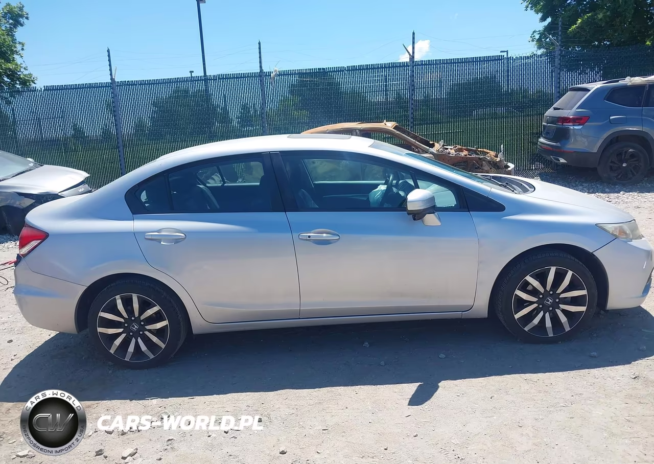 2015 Honda Civic Ex-L VIN:2HGFB2F9XFH555744 - 13