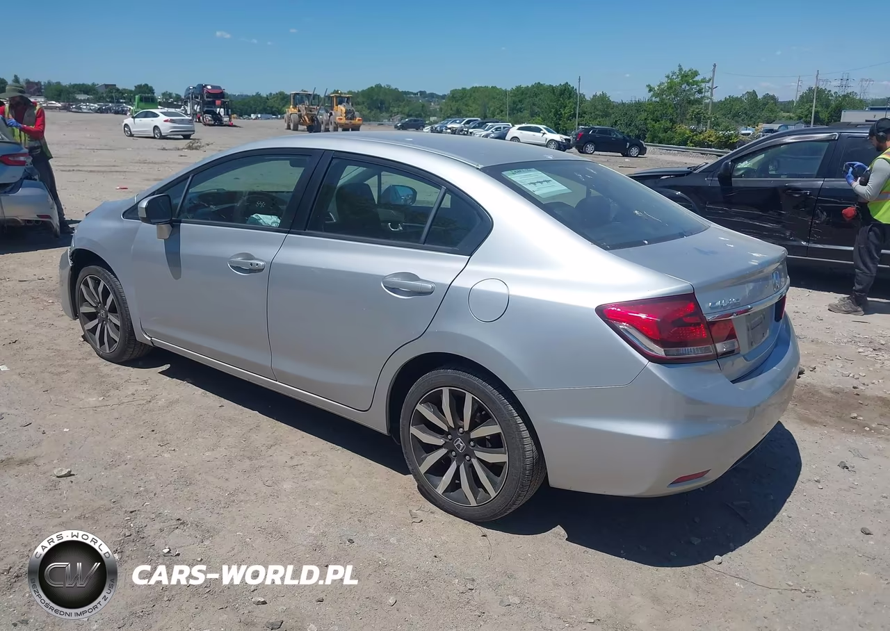 2015 Honda Civic Ex-L VIN:2HGFB2F9XFH555744 - 3