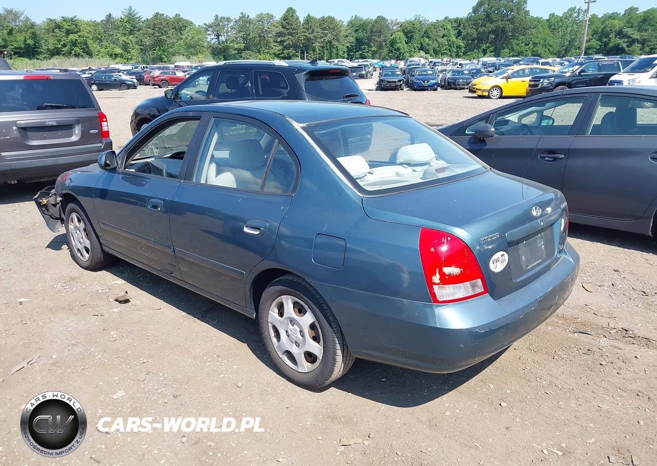 2003 Hyundai Elantra Gls-Gt VIN:KMHDN45D43U616637 - 3