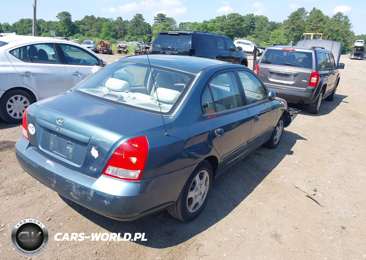2003 Hyundai Elantra Gls-Gt VIN:KMHDN45D43U616637 - 4