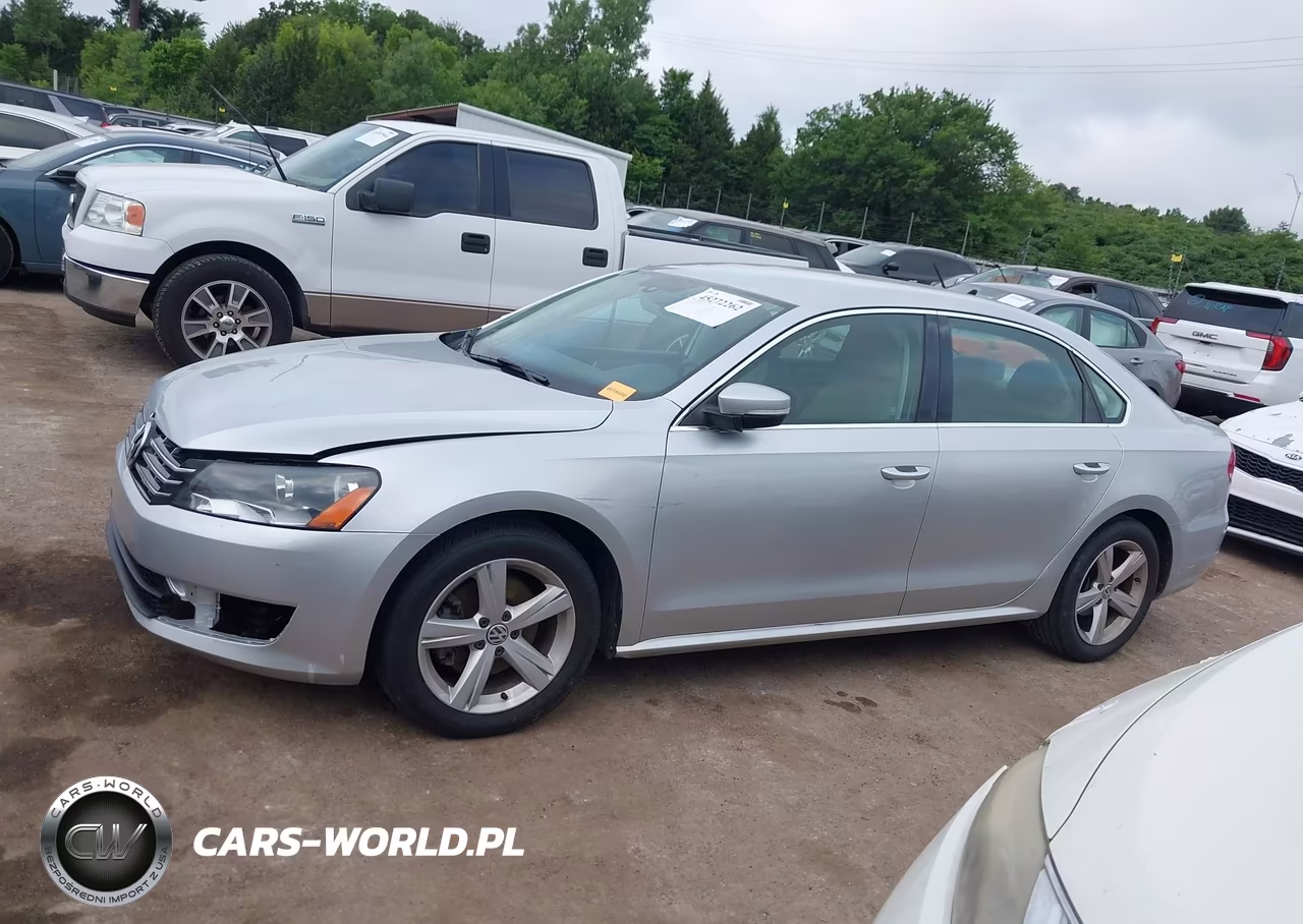 2014 Volkswagen Passat 1.8T Se VIN:1VWBS7A31EC072655 - 15