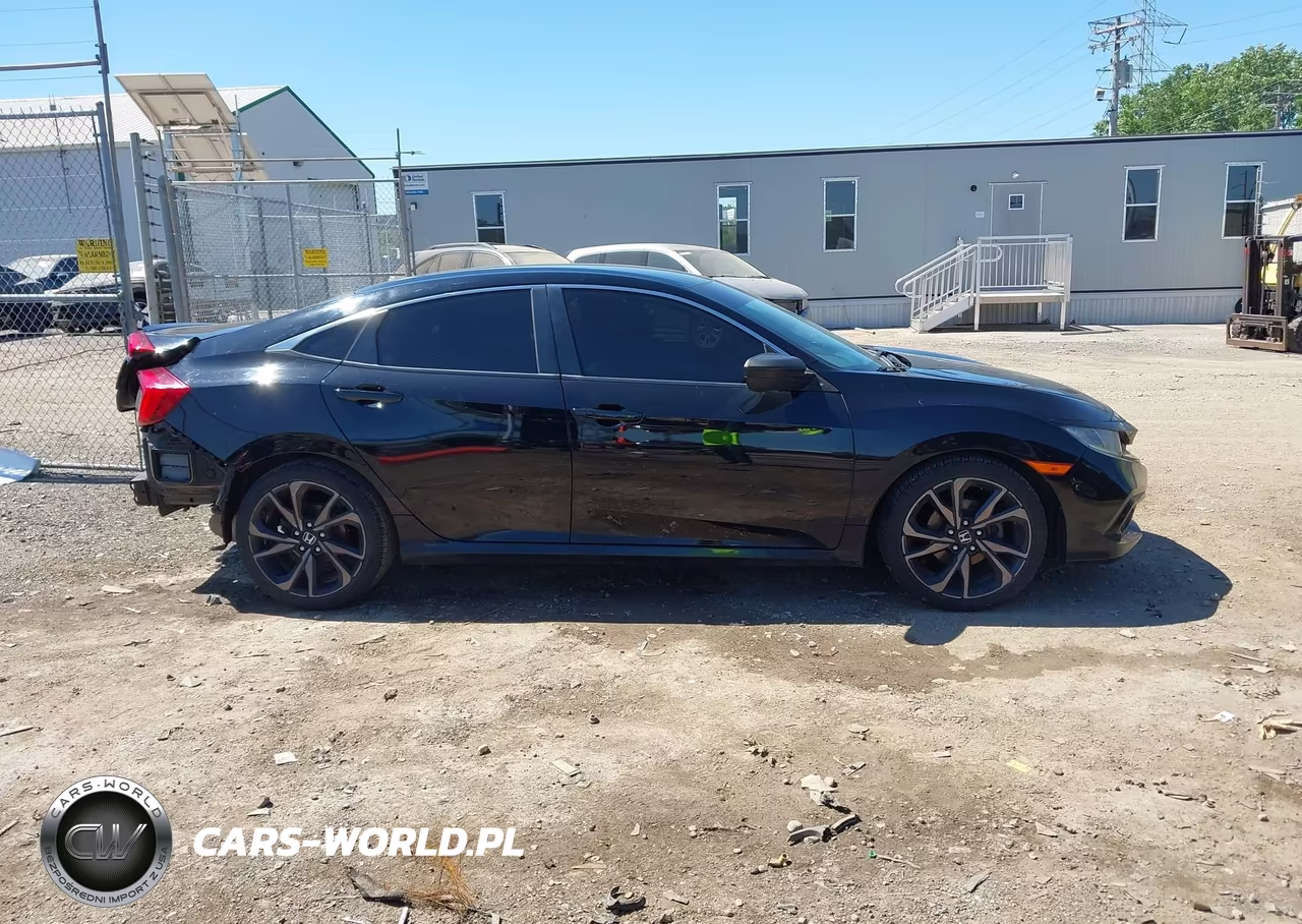 2020 Honda Civic Sport VIN:19XFC2F89LE025386 - 14