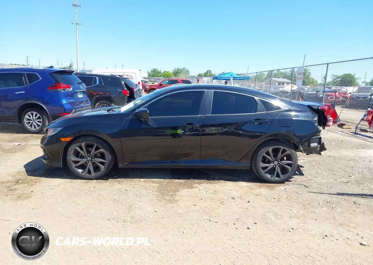 2020 Honda Civic Sport VIN:19XFC2F89LE025386 - 15