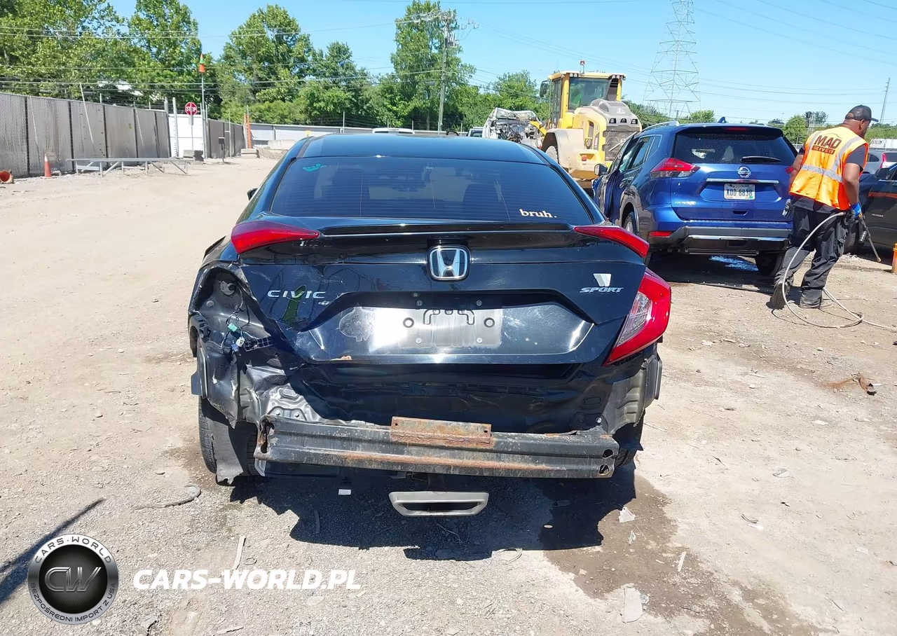 2020 Honda Civic Sport VIN:19XFC2F89LE025386 - 17