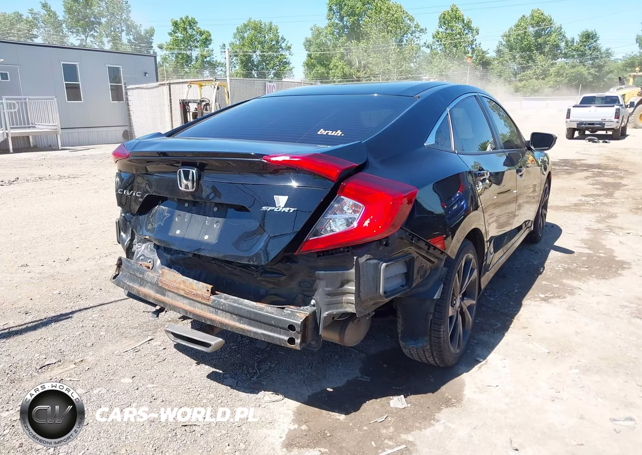 2020 Honda Civic Sport VIN:19XFC2F89LE025386 - 6