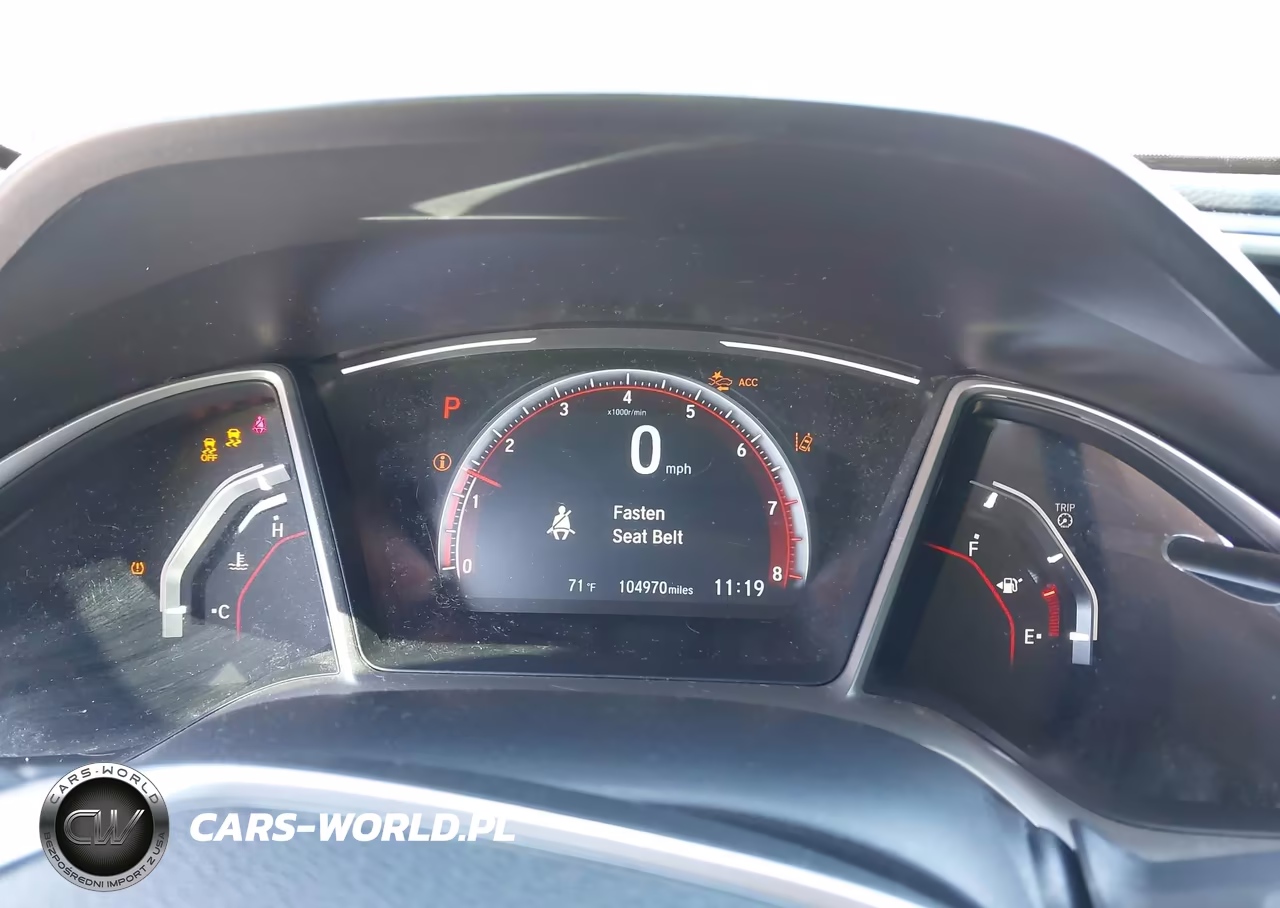 2020 Honda Civic Sport VIN:19XFC2F89LE025386 - 7