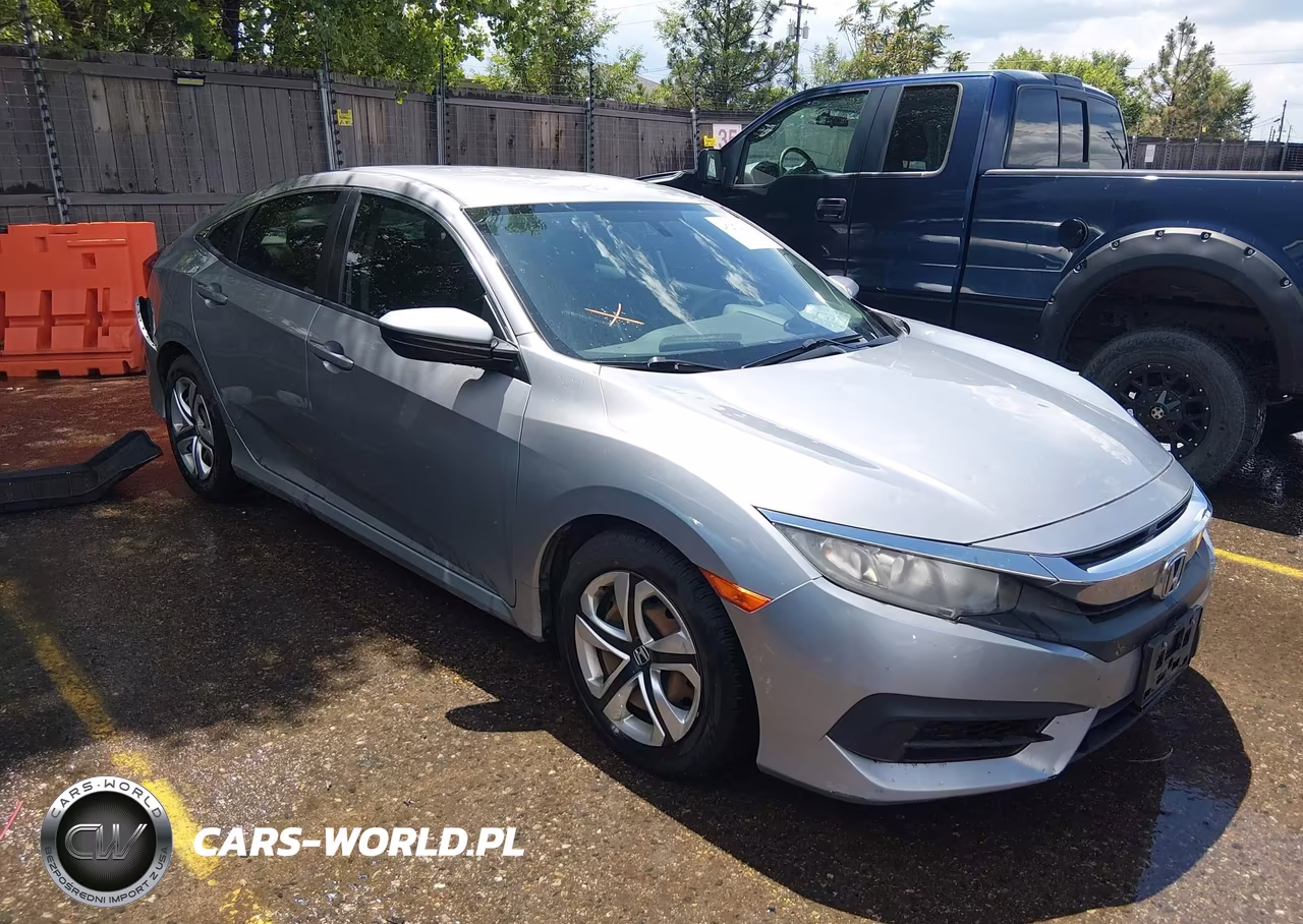 2016 Honda Civic Lx VIN:19XFC2F52GE020946 - 12