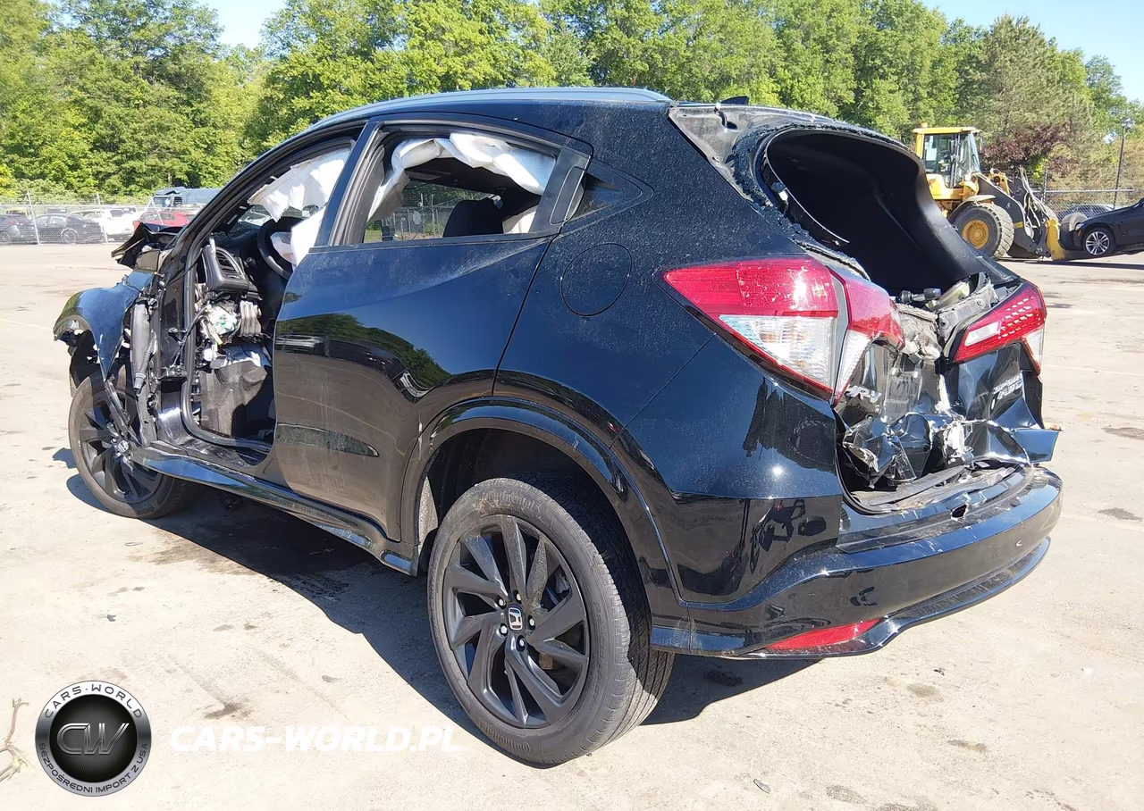 2022 Honda Hr-V Awd Sport VIN:3CZRU6H17NM745337 - 3