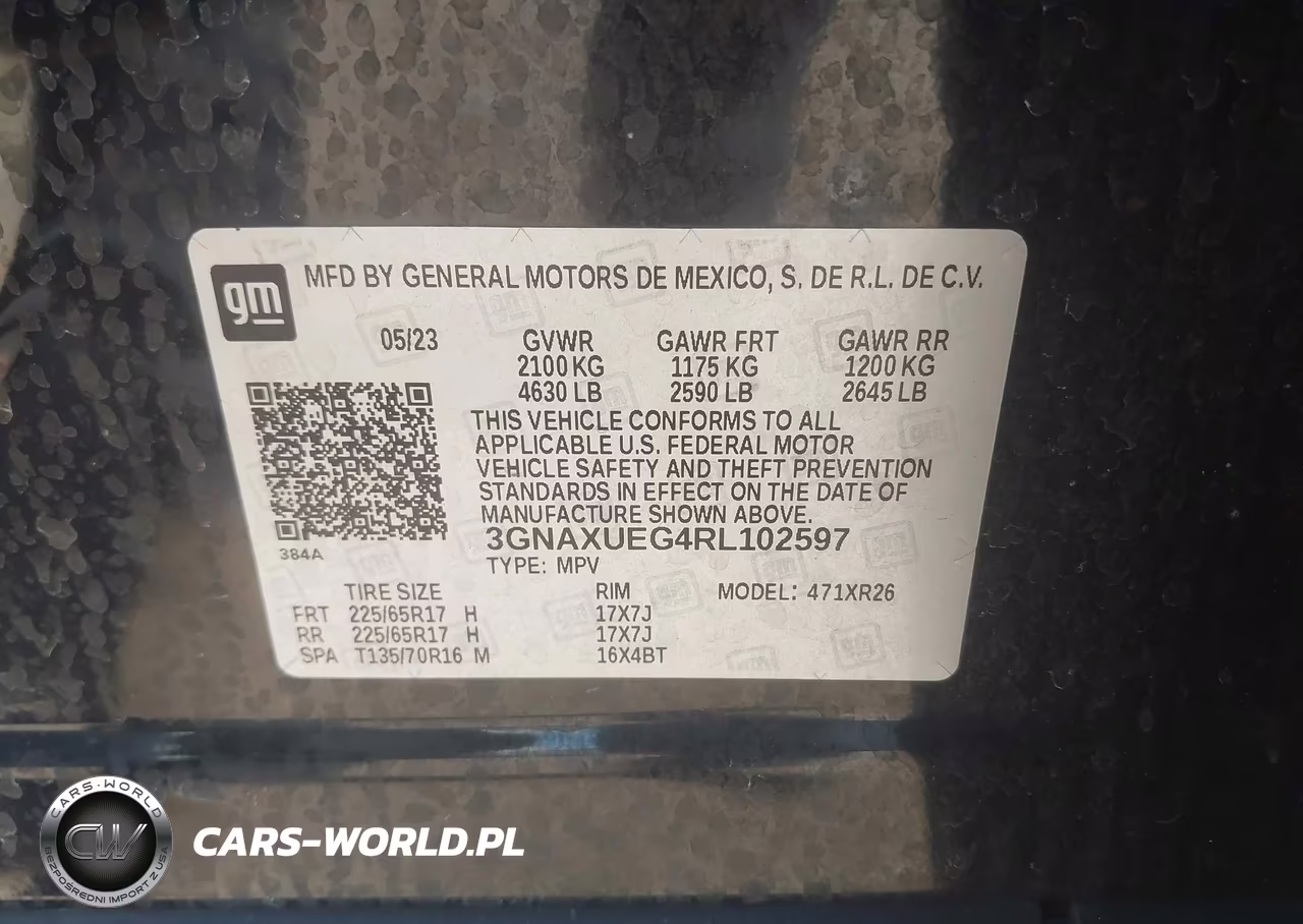 2024 Chevrolet Equinox Awd Lt VIN:3GNAXUEG4RL102597 - 9