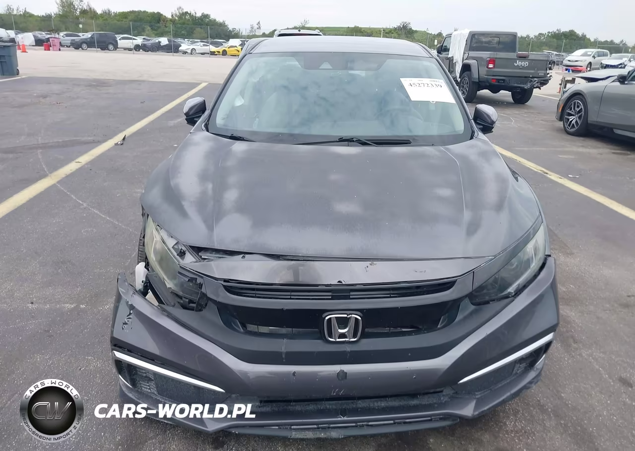 2019 Honda Civic Lx VIN:2HGFC2F65KH596716 - 12