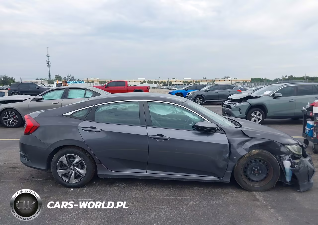 2019 Honda Civic Lx VIN:2HGFC2F65KH596716 - 13