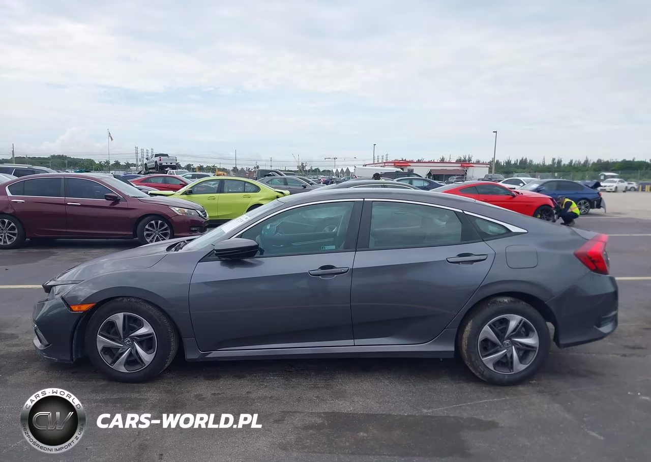 2019 Honda Civic Lx VIN:2HGFC2F65KH596716 - 14