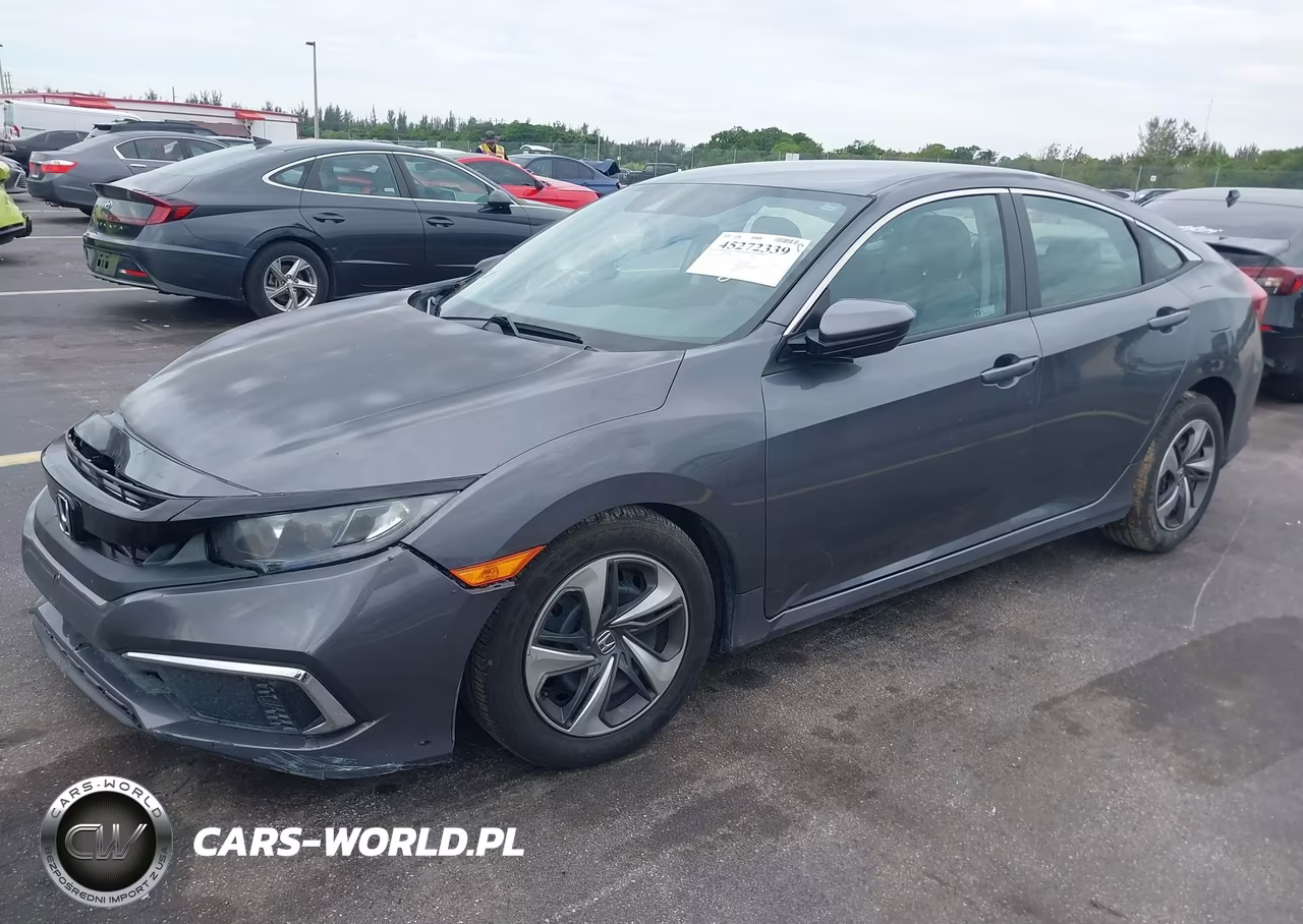 2019 Honda Civic Lx VIN:2HGFC2F65KH596716 - 2