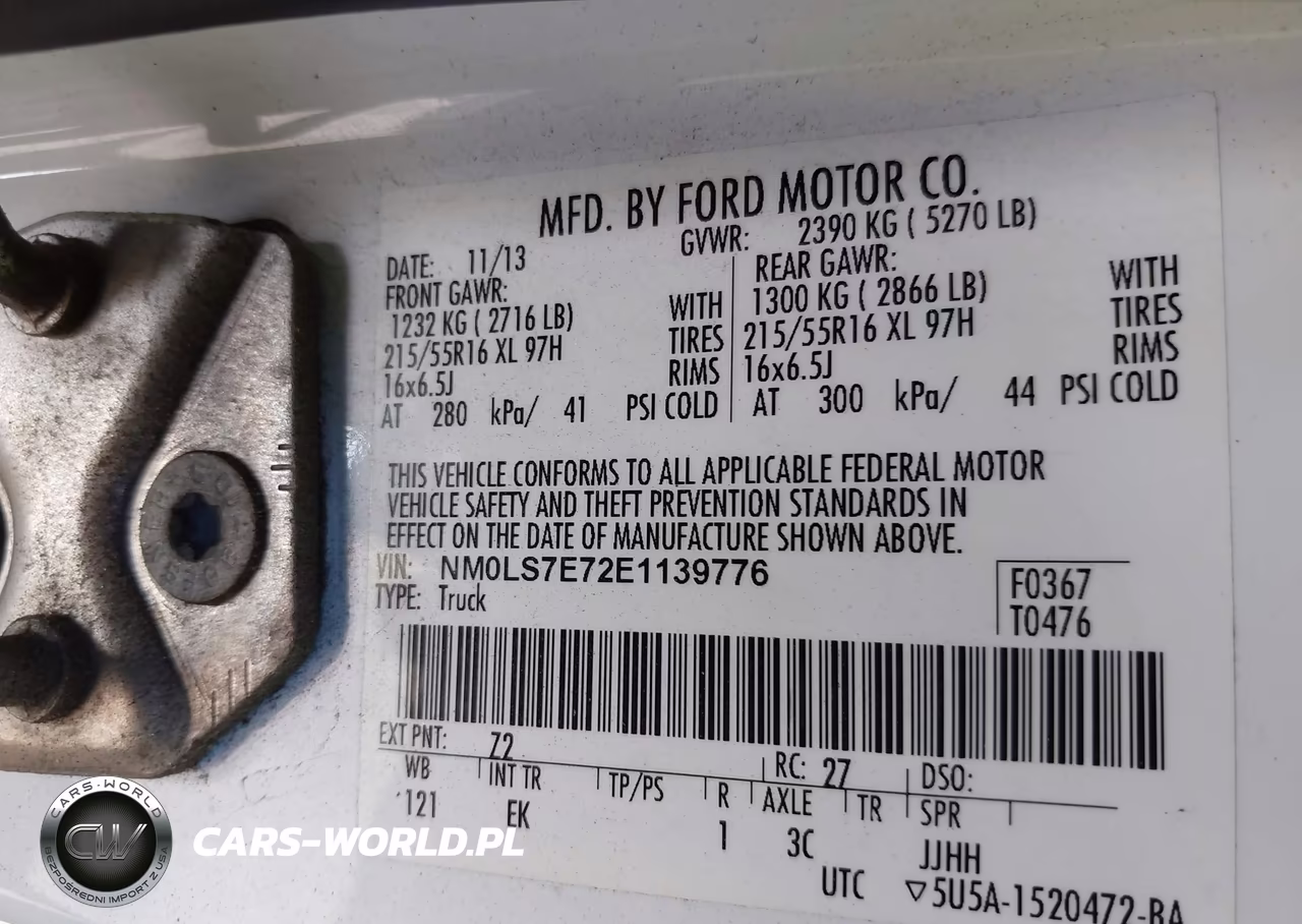 2014 Ford Transit Connect Xl VIN:NM0LS7E72E1139776 - 9