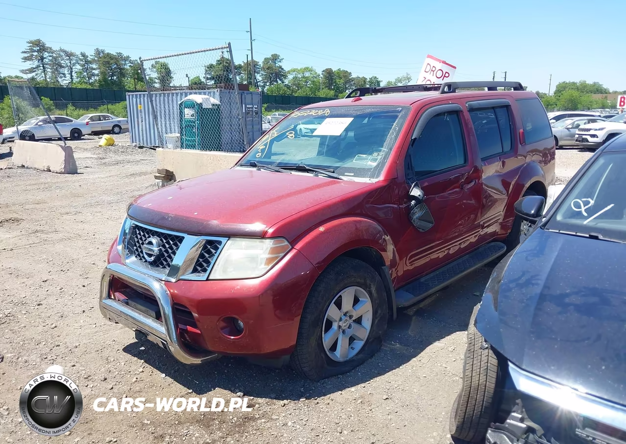 2008 Nissan Pathfinder Se VIN:5N1AR18B58C653113 - 2