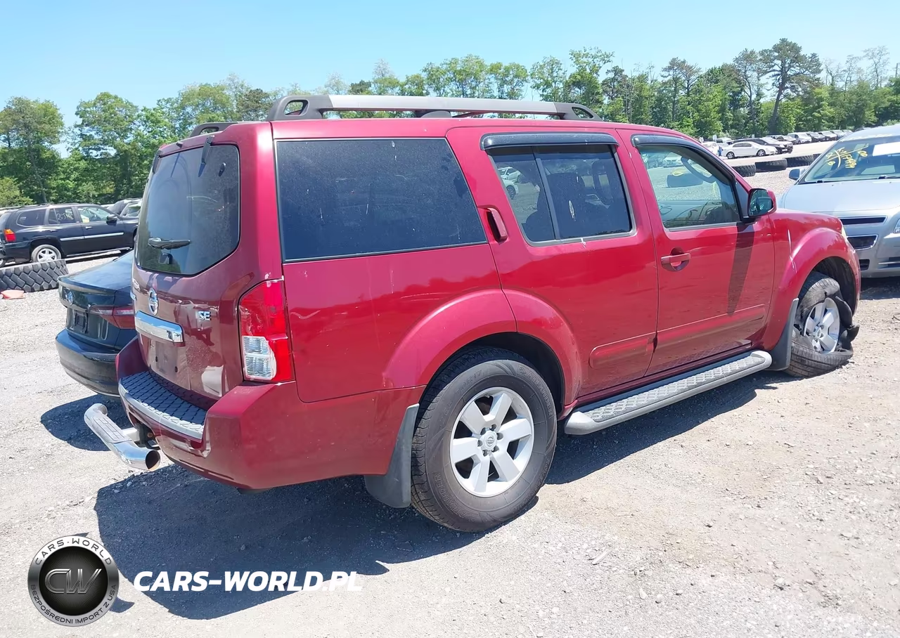 2008 Nissan Pathfinder Se VIN:5N1AR18B58C653113 - 4