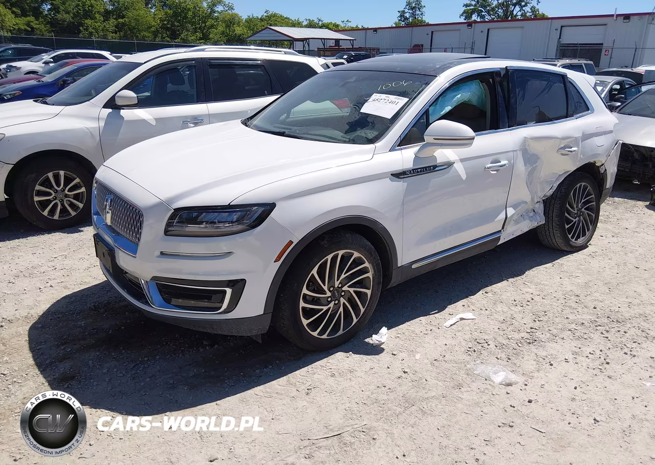 2020 Lincoln Nautilus Reserve VIN:2LMPJ6K93LBL31006 - 2
