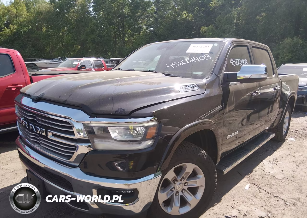 2021 Ram 1500 Laramie 4X4 5'7 Box VIN:1C6SRFJTXMN697266 - 2