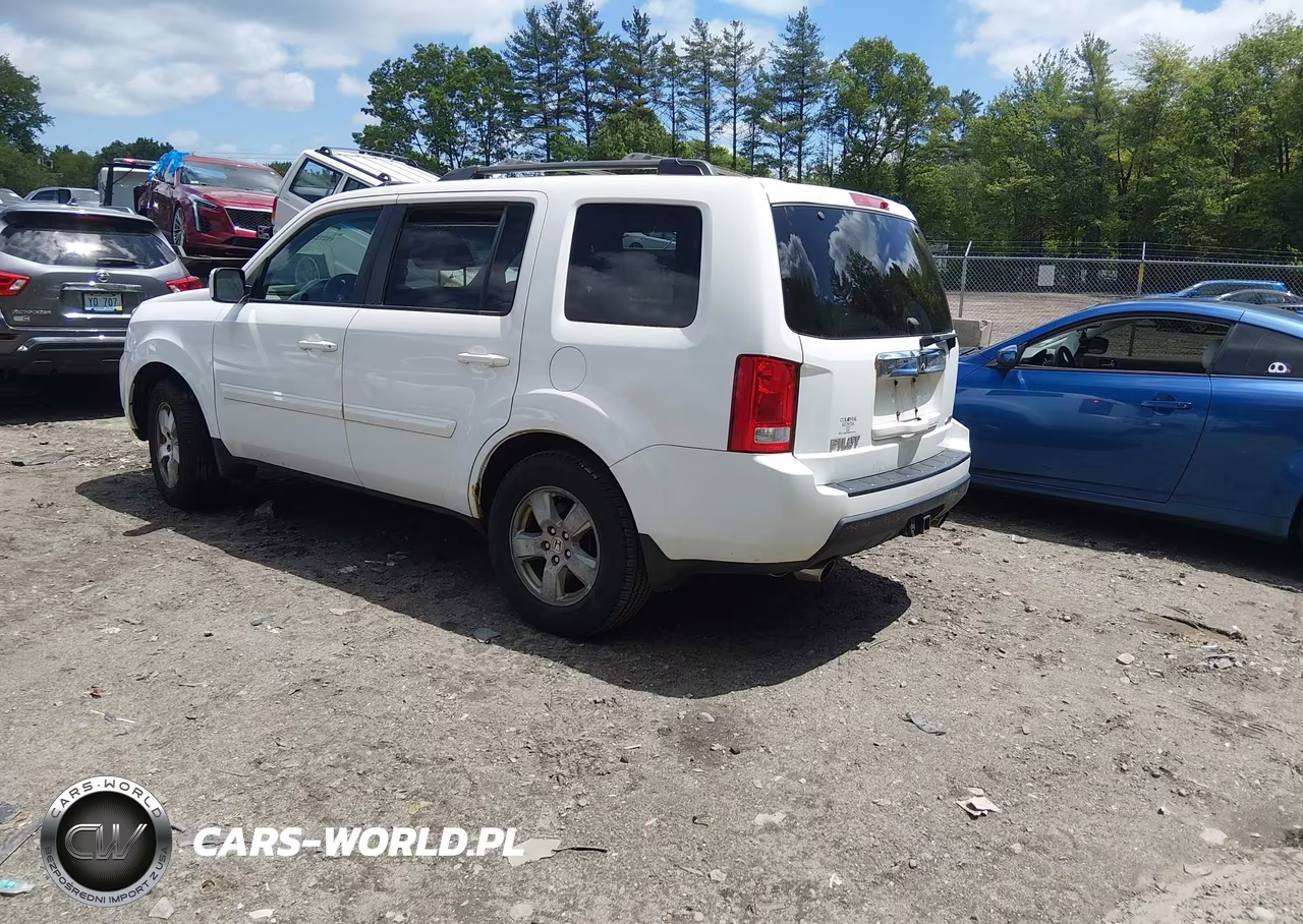 2011 Honda Pilot Ex-L VIN:5FNYF4H50BB062219 - 3