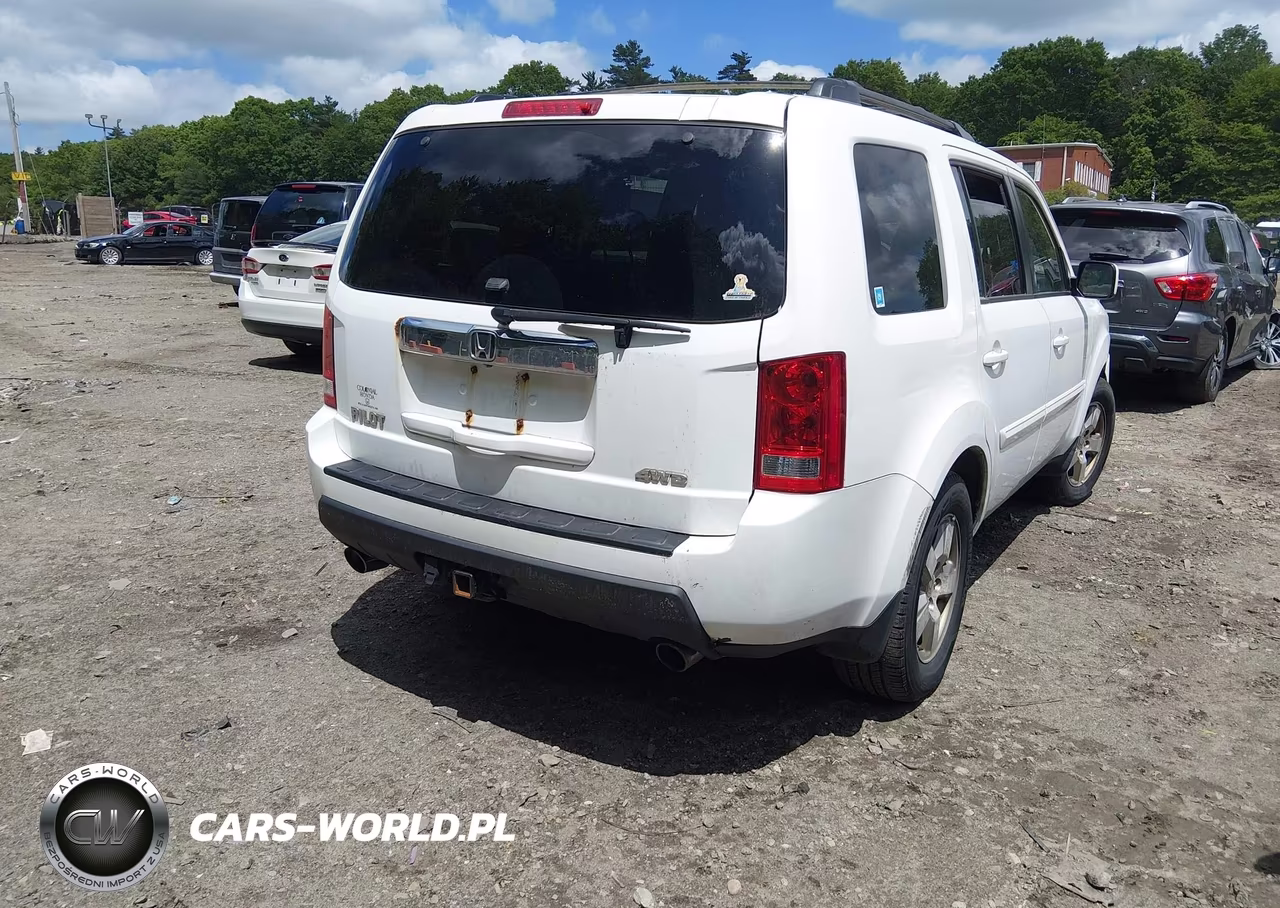 2011 Honda Pilot Ex-L VIN:5FNYF4H50BB062219 - 4