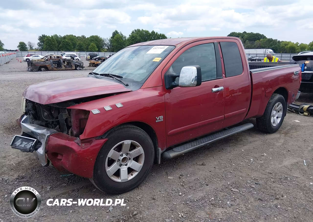 2004 Nissan Titan Le VIN:1N6AA06AX4N505325 - 2