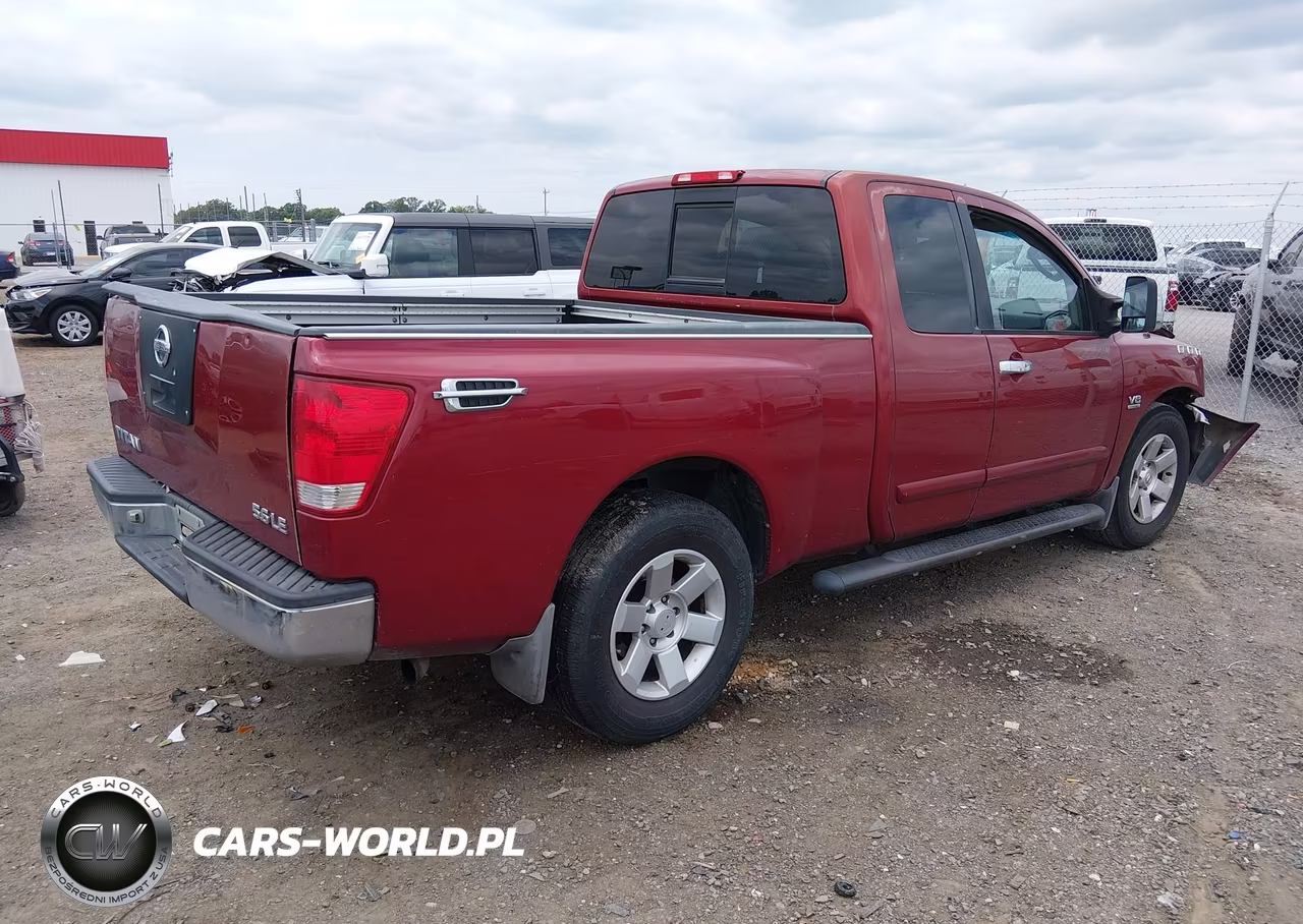 2004 Nissan Titan Le VIN:1N6AA06AX4N505325 - 4