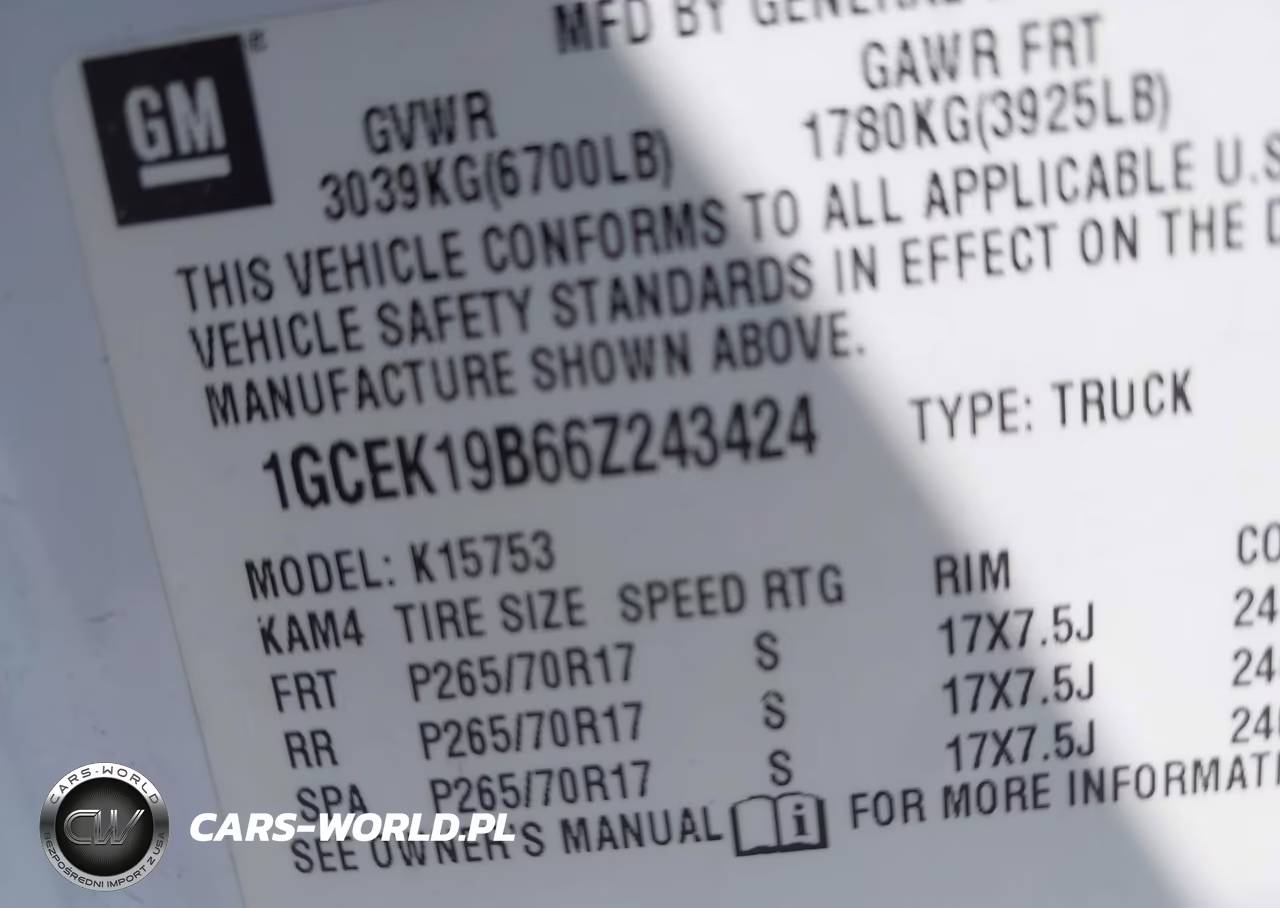 2006 Chevrolet Silverado 1500 Lt1 VIN:1GCEK19B66Z243424 - 9