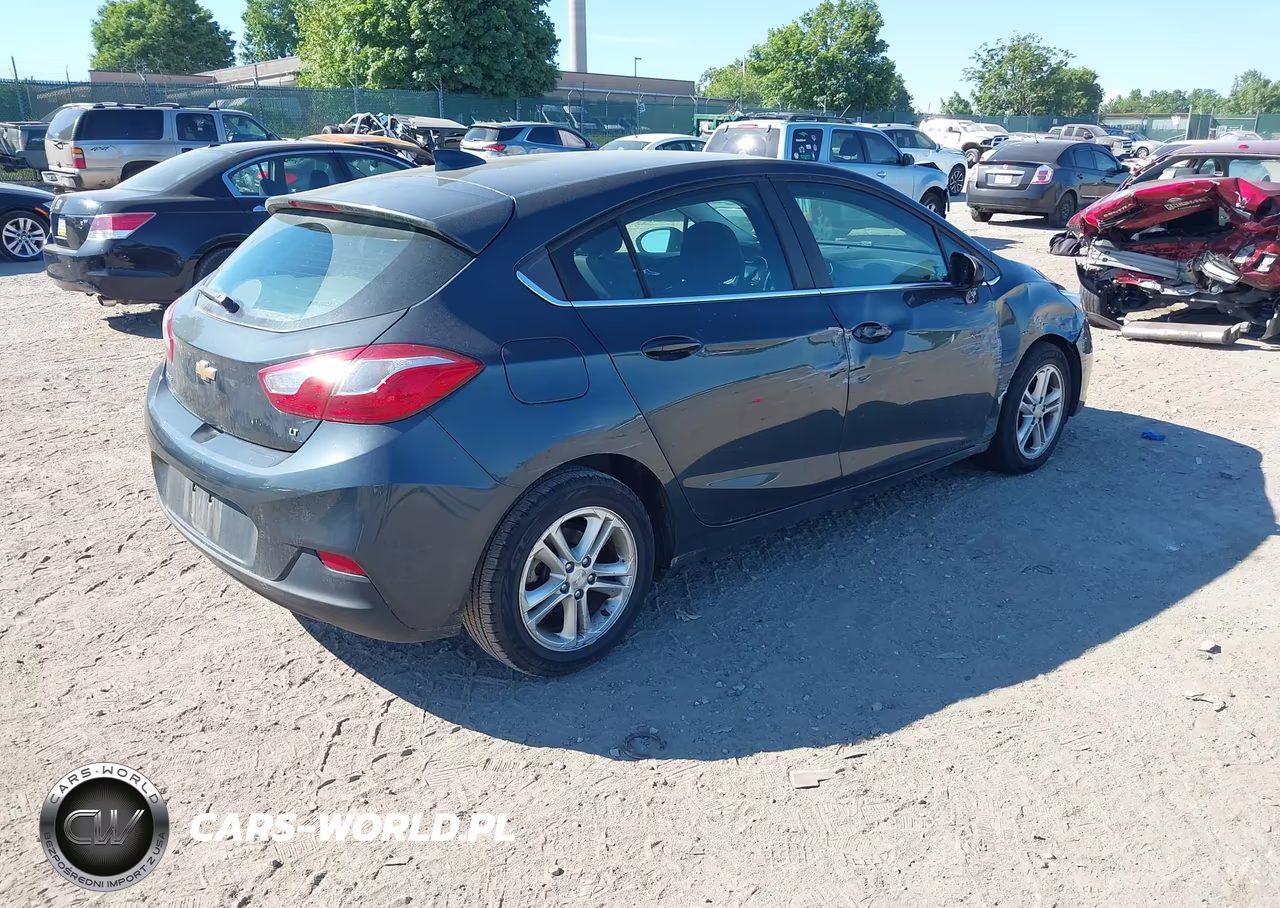 2017 Chevrolet Cruze Lt Auto VIN:3G1BE6SM0HS599380 - 4