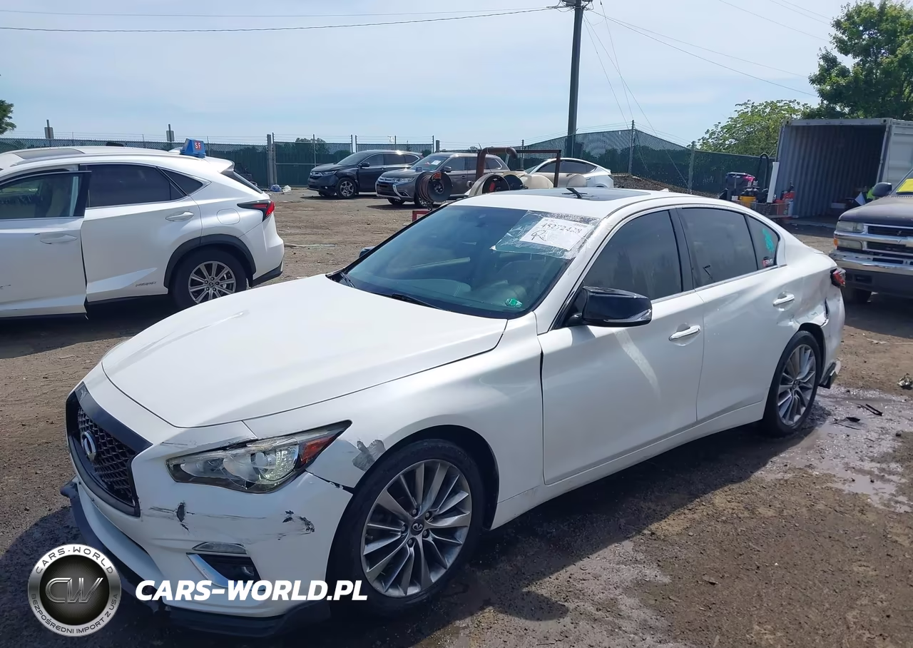 2018 Infiniti Q50 3.0T Luxe VIN:JN1EV7AR8JM440560 - 2