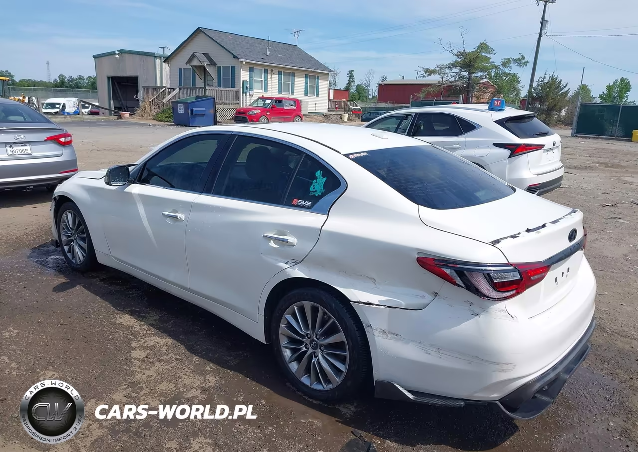 2018 Infiniti Q50 3.0T Luxe VIN:JN1EV7AR8JM440560 - 3