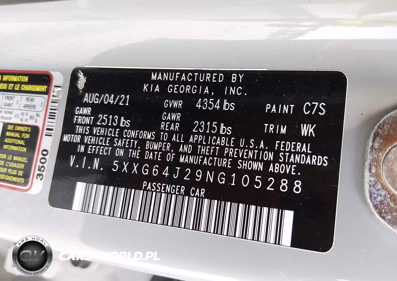 2022 Kia K5 Gt-Line VIN:5XXG64J29NG105288 - 9