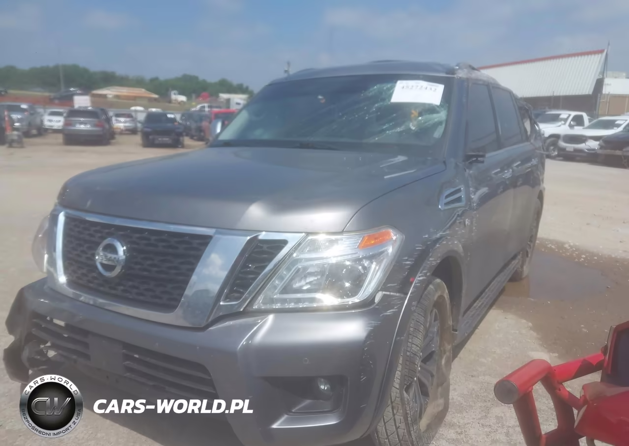 2018 Nissan Armada Platinum VIN:JN8AY2NC3JX501523 - 2