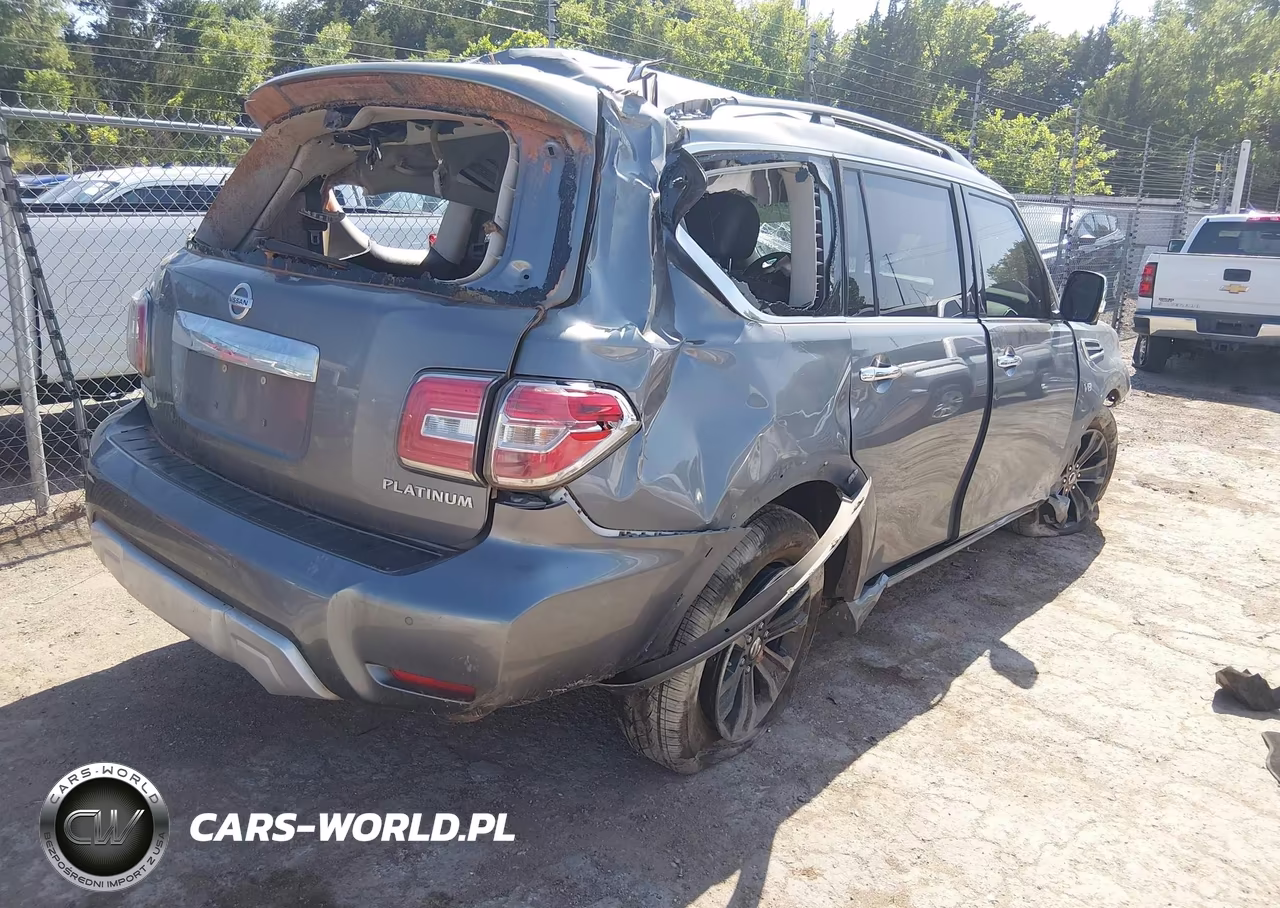 2018 Nissan Armada Platinum VIN:JN8AY2NC3JX501523 - 4